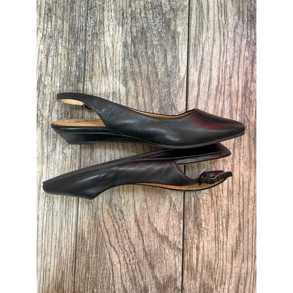 SEYCHELLES LEATHER SLING BACK SANDAL Women size 6 - Picture 6 of 13